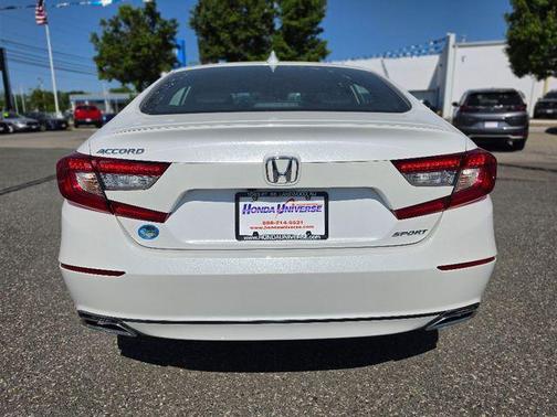 Platinum White Pearl 2020 Honda Accord Sport 1.5T