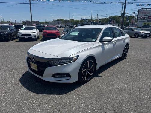 Platinum White Pearl 2020 Honda Accord Sport 1.5T