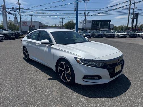 Platinum White Pearl 2020 Honda Accord Sport 1.5T