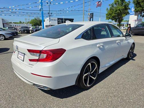 Platinum White Pearl 2020 Honda Accord Sport 1.5T