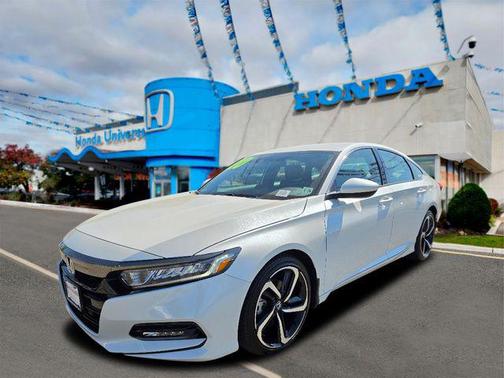 Platinum White Pearl 2020 Honda Accord Sport 1.5T