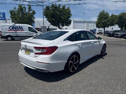 Platinum White Pearl 2020 Honda Accord Sport 1.5T