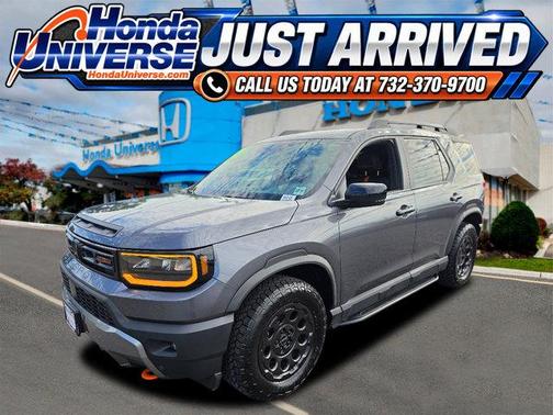 Modern Steel Metallic 2026 Honda Passport AWD TrailSport Blackout