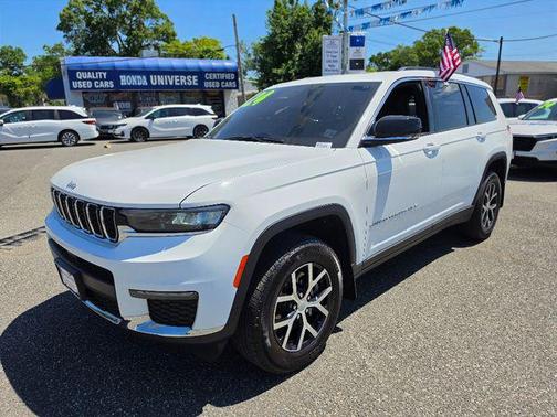 Bright White Clearcoat 2024 Jeep Grand Cherokee L Limited