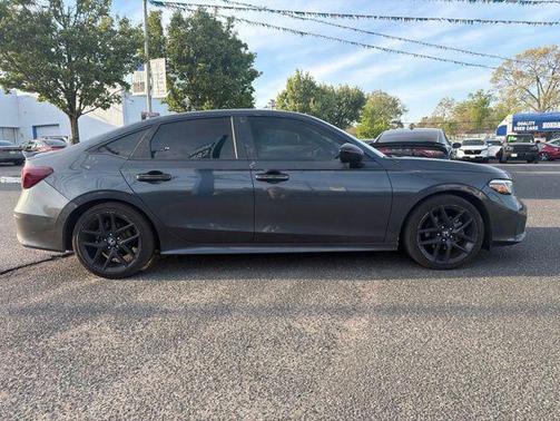 Gray 2025 Honda Civic Hybrid Sport
