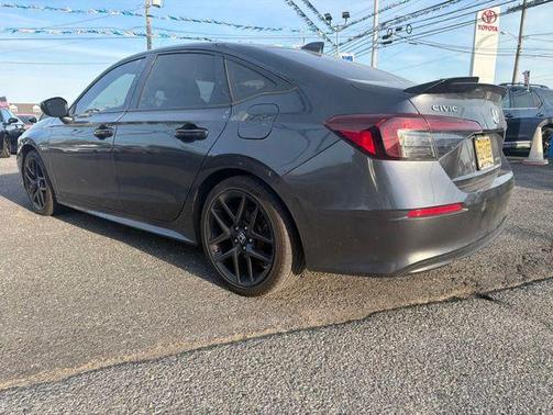 Gray 2025 Honda Civic Hybrid Sport