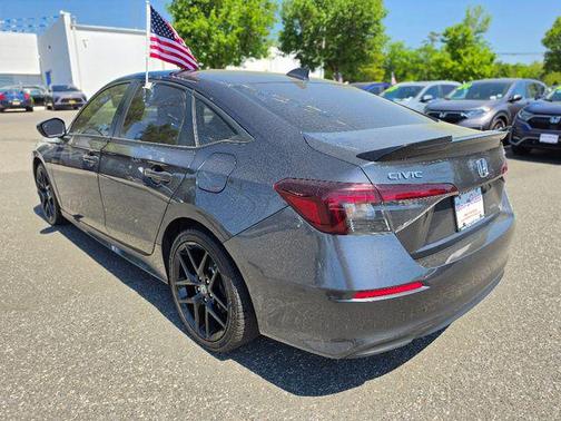 Gray 2025 Honda Civic Hybrid Sport