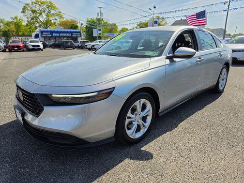 Solar Silver Metallic 2024 Honda Accord LX 1.5T