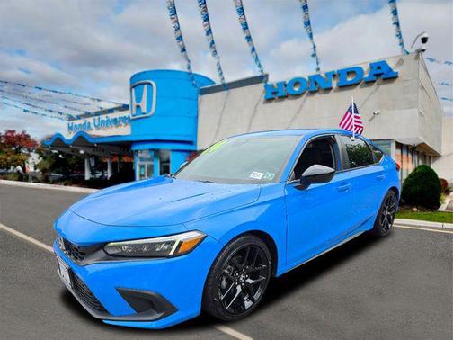 Boost Blue Pearl 2024 Honda Civic Sport