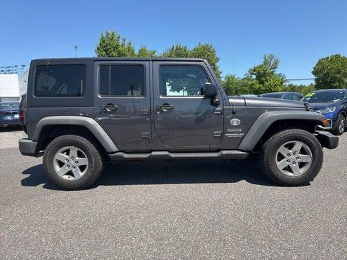 Granite Crystal Metallic Clearcoat 2016 Jeep Wrangler Unlimited Sport