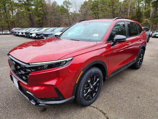 Radiant Red Metallic 2026 Honda CR-V Hybrid Sport Touring AWD