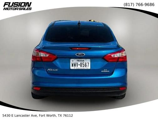 Blue 2012 Ford Focus SE