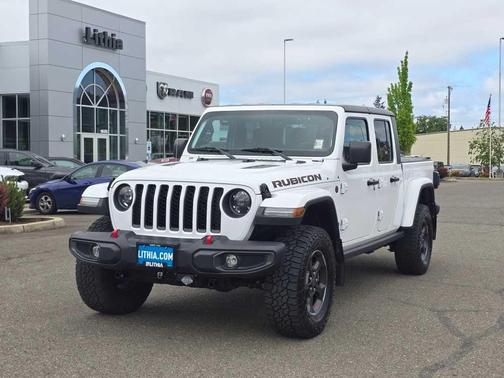 Bright White Clearcoat 2023 Jeep Gladiator Rubicon