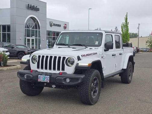 Bright White Clearcoat 2023 Jeep Gladiator Rubicon