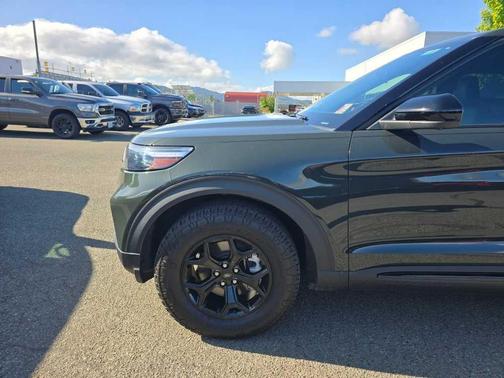 Green 2022 Ford Explorer Timberline