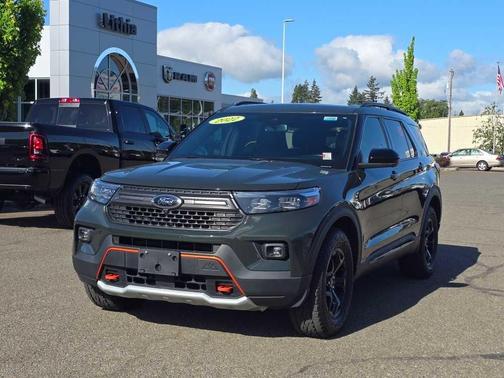 Green 2022 Ford Explorer Timberline