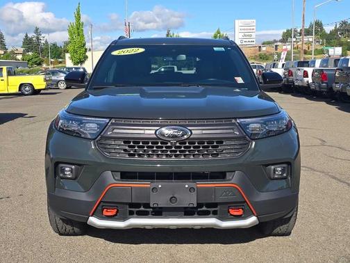 Green 2022 Ford Explorer Timberline