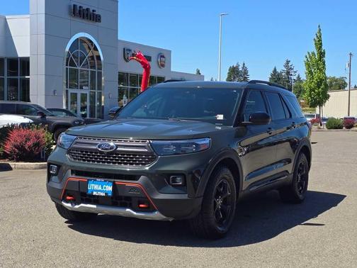 Green 2022 Ford Explorer Timberline