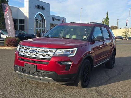 Ruby Red Metallic Tinted Clearcoat 2019 Ford Explorer XLT