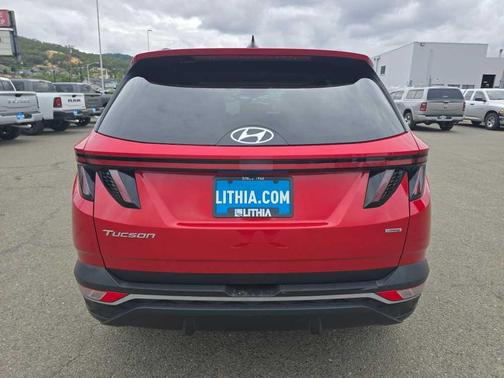 Calypso Red 2023 Hyundai TUCSON SEL