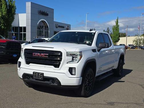 Summit White 2022 GMC Sierra 1500 Limited Elevation
