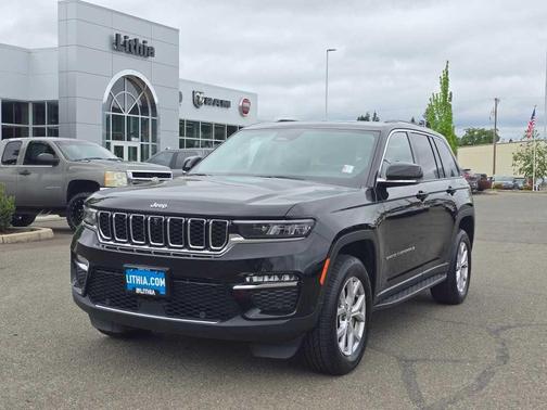 Diamond Black 2022 Jeep Grand Cherokee Limited