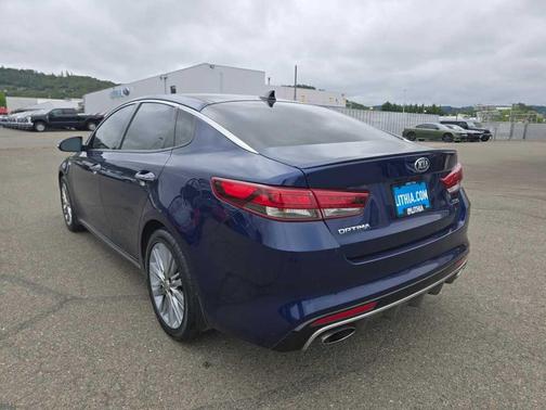 Blue 2018 Kia Optima SX Turbo