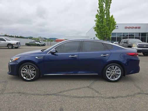 Blue 2018 Kia Optima SX Turbo