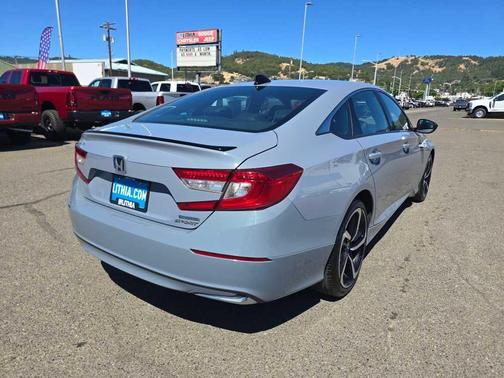 Sonic Gray Pearl 2022 Honda Accord Hybrid Sport