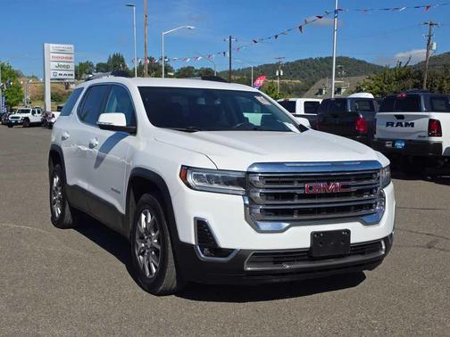 Summit White 2020 GMC Acadia SLT