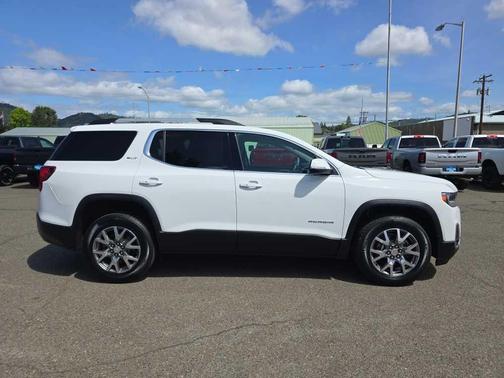 Summit White 2020 GMC Acadia SLT