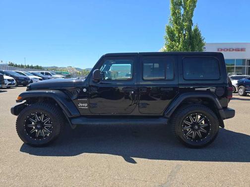 Black 2019 Jeep Wrangler Unlimited Sahara