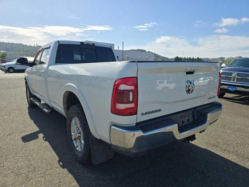 Pearl White 2019 RAM 3500 Laramie