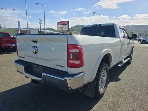 Pearl White 2019 RAM 3500 Laramie