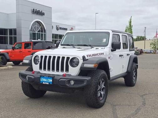Bright White Clearcoat 2021 Jeep Wrangler Unlimited Rubicon