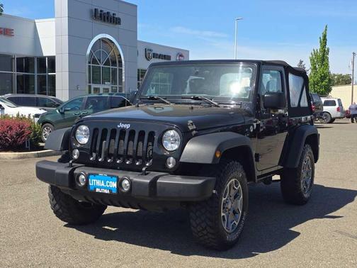 Black Clearcoat 2015 Jeep Wrangler Sport