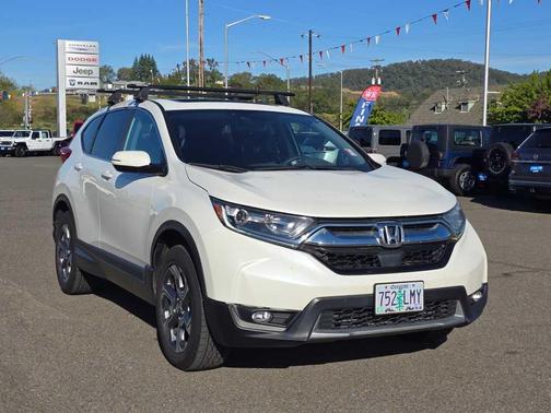 Lunar Silver Metallic 2018 Honda CR-V EX