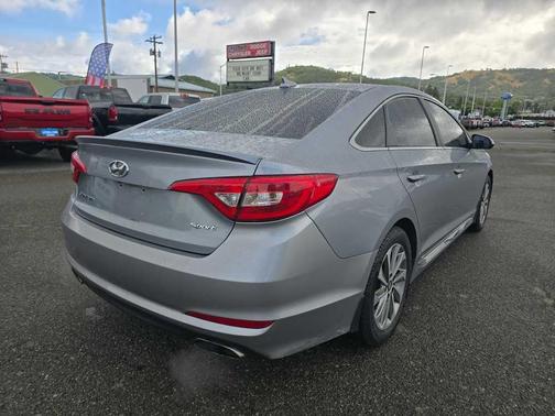 Shale Gray Metallic 2017 Hyundai SONATA Sport