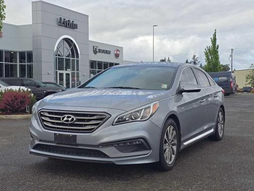 Shale Gray Metallic 2017 Hyundai SONATA Sport