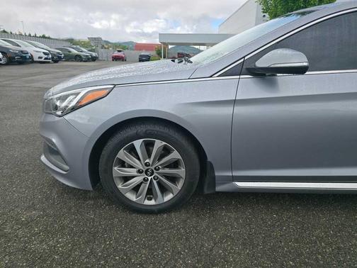 Shale Gray Metallic 2017 Hyundai SONATA Sport