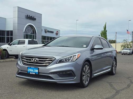Shale Gray Metallic 2017 Hyundai SONATA Sport