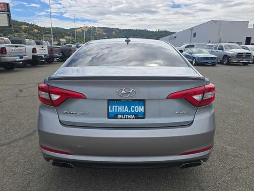 Shale Gray Metallic 2017 Hyundai SONATA Sport