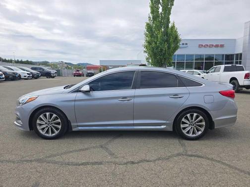 Shale Gray Metallic 2017 Hyundai SONATA Sport