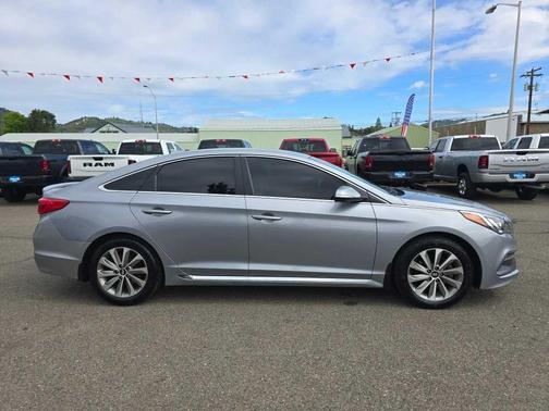Shale Gray Metallic 2017 Hyundai SONATA Sport