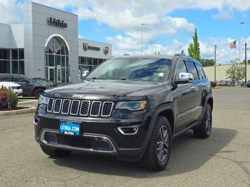 Diamond Black 2017 Jeep Grand Cherokee Limited