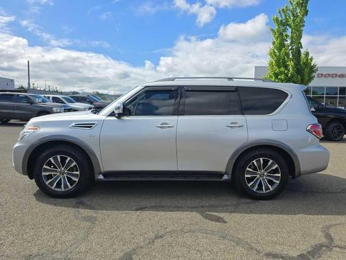 Brilliant Silver 2019 Nissan Armada SL