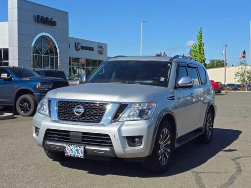 Brilliant Silver 2019 Nissan Armada SL