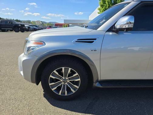 Brilliant Silver 2019 Nissan Armada SL