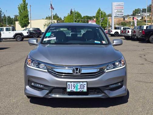 Lunar Silver Metallic 2016 Honda Accord EX