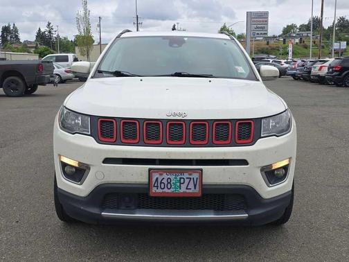 White Clearcoat 2021 Jeep Compass Limited